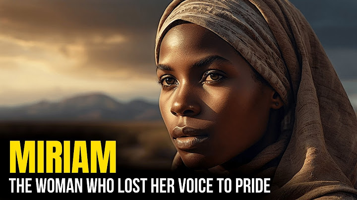Why Did God Punish Miriam? | The Shocking Fall of a Prophetess | Bible Stories