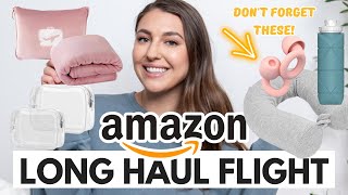 Amazon Travel Must Haves for a Long Haul Flight