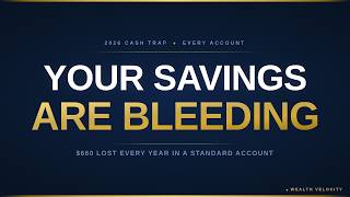 Your savings lose $660/ year in a saving account.