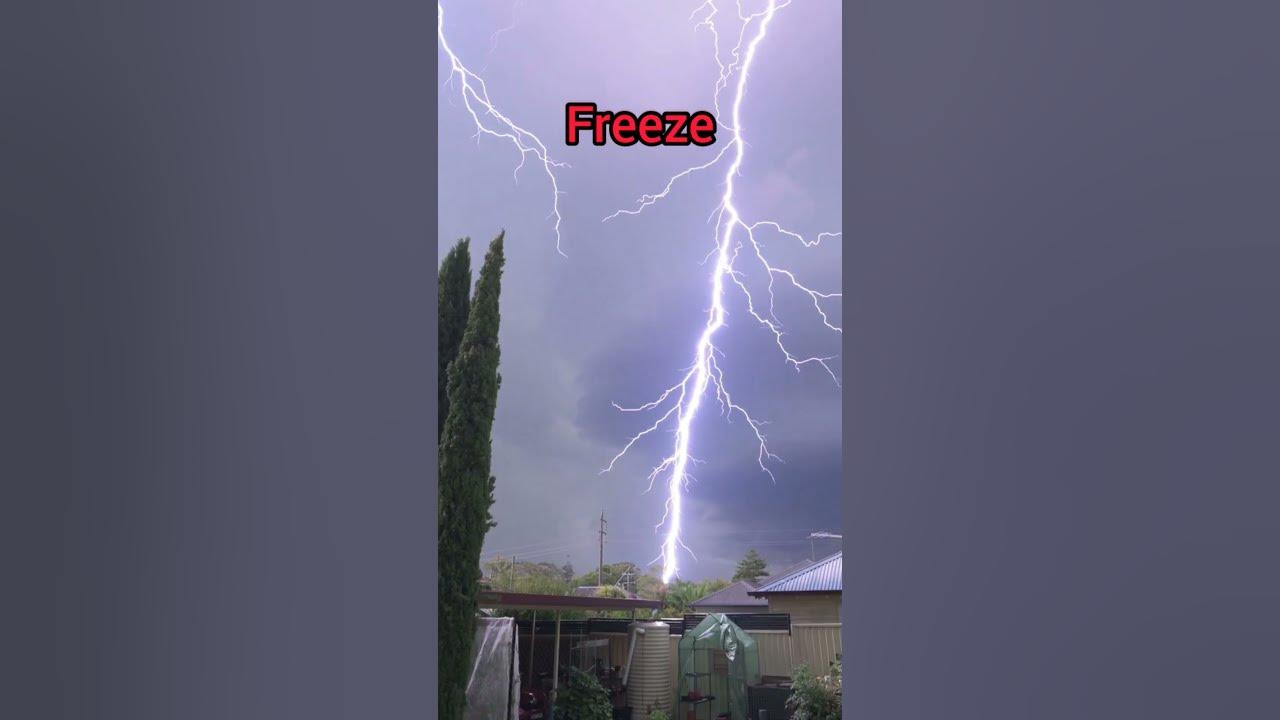 lightnings strike the scary of nature #lightning #thunder #nature #earth