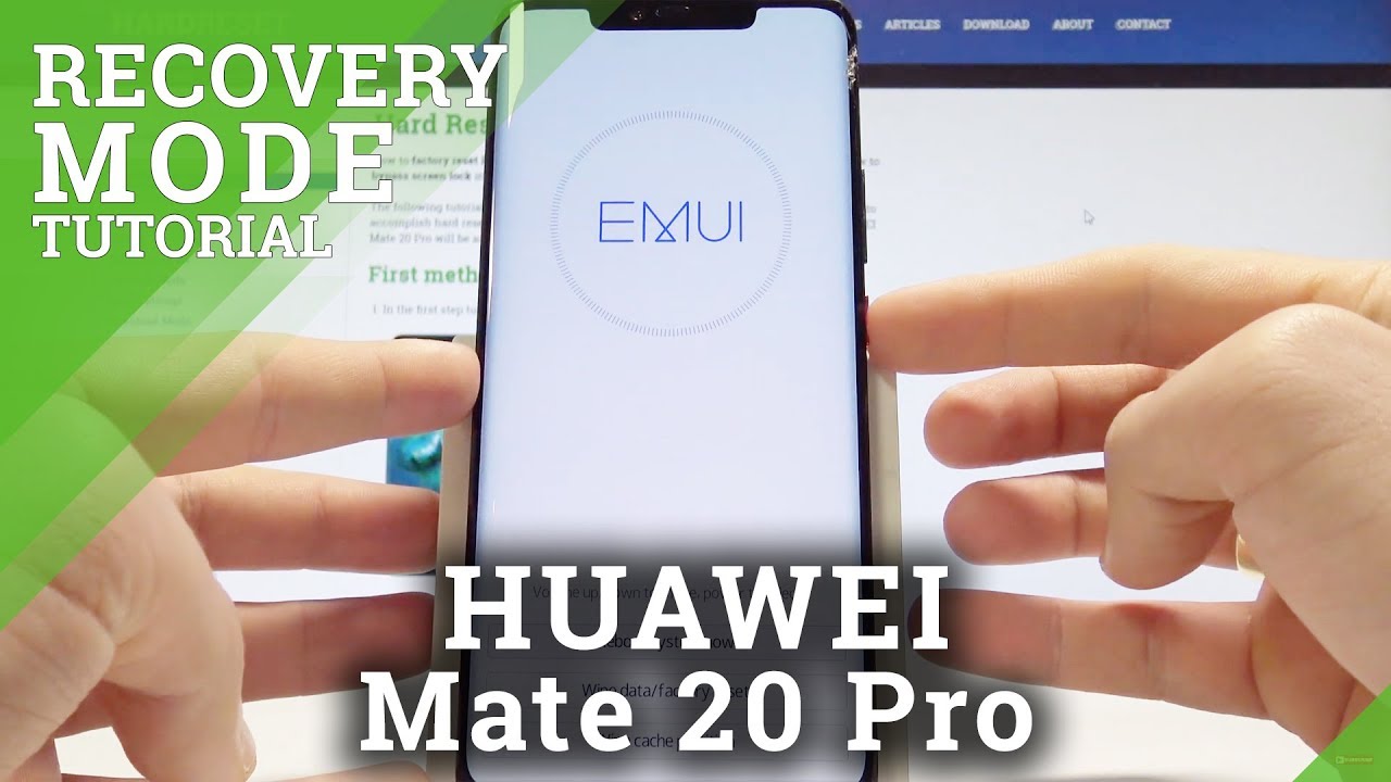How to Boot into EMUI Mode HUAWEI Mate 20 Pro - Huawei Recovery Mode -  YouTube