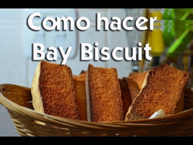 COMO HACER BAY BISCUIT SUPER FACIL Y BARATO - YouTube