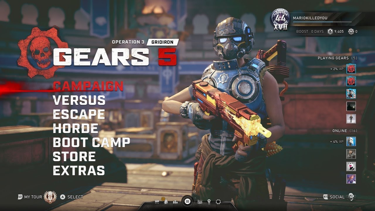 Gears 5 Horde, Lizzie Armored Lizzie, asylum 0150 [experienced