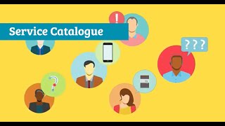 What is a service catalogue for IT departments?