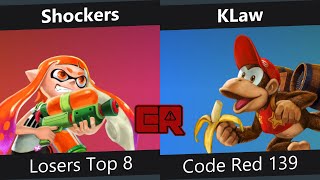 Code Red 139 Losers Top 8 - Shockers vs KLaw