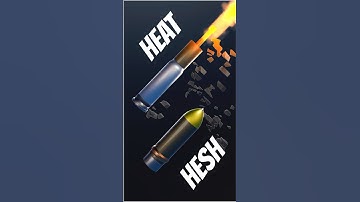 How HESH and HEAT rounds Work? WOT #firstshortvideo #tanksblitz #worldoftanks #firstshortvideo