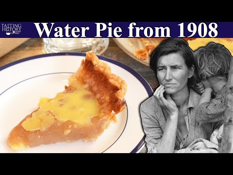 Depression Era Water Pie