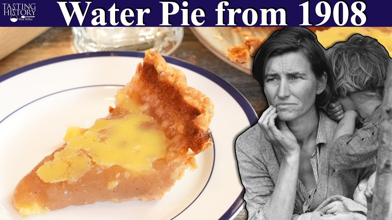 “Depression Era” Water Pie
