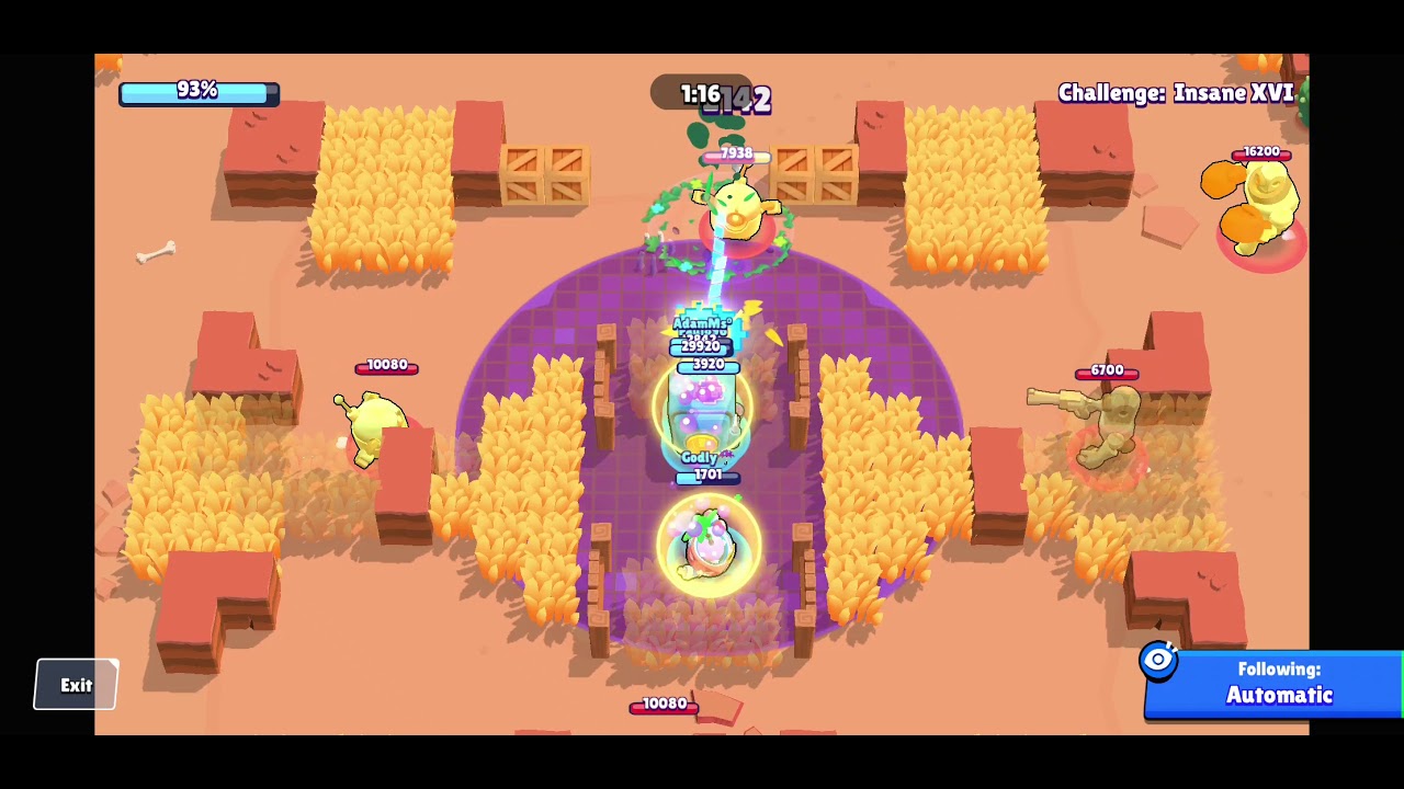 Brawl Stars - Robo Rumble - Insane 16 / XVI - 2 Sprout, 8-Bit (Full On)