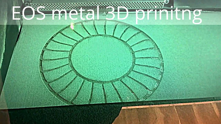 Slowmotion Metal 3D printing with EOS