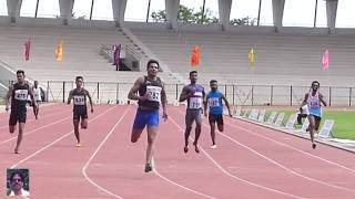 MENS 200m  Semi-1.  56th NATIONAL INTER STATE Sr ATHLETICS CHAMPIONSHIPS-2016