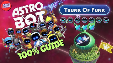 Astro Bot | Trunk of Funk 100% Walkthrough (All Bots & Puzzle Pieces)