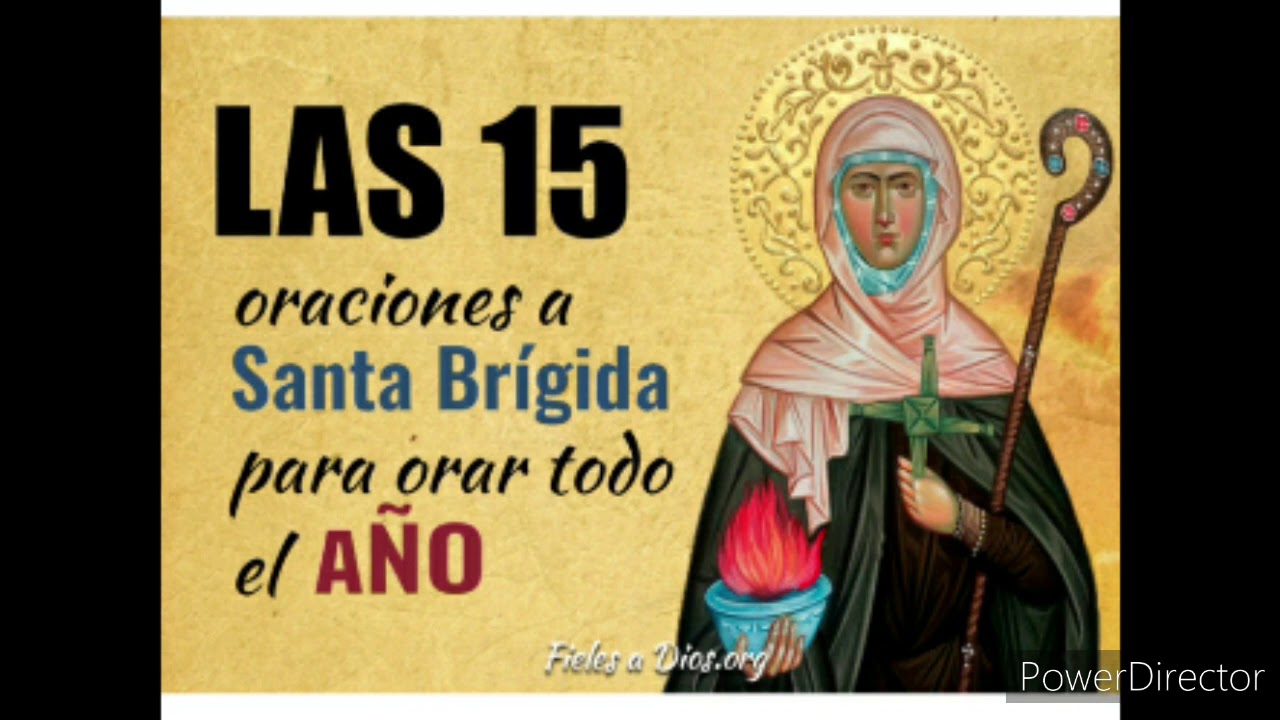 Promesas de las 15 oraciones de Santa Brigida - YouTube