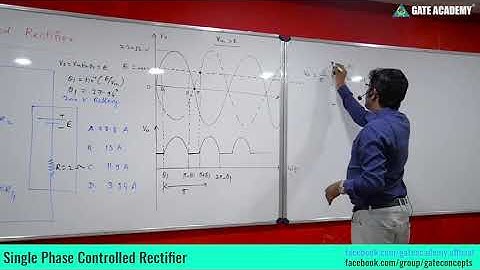 Single Phase Controlled Rectifier Part  3, Important GATE Questions   Power Electronics HIGH