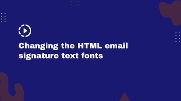 How to Change Text Font in Email Signature Using Bybrand Editor