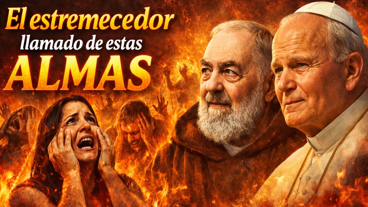 👉 El Padre Pío y San Juan Pablo II vieron almas en el Purgatorio por no rezar… su mensaje es urgente