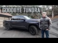 I sold my tundra  