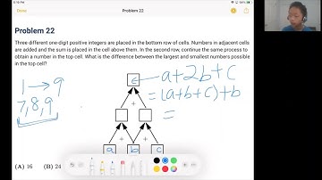2006 AMC 8 Problem 22 Solution