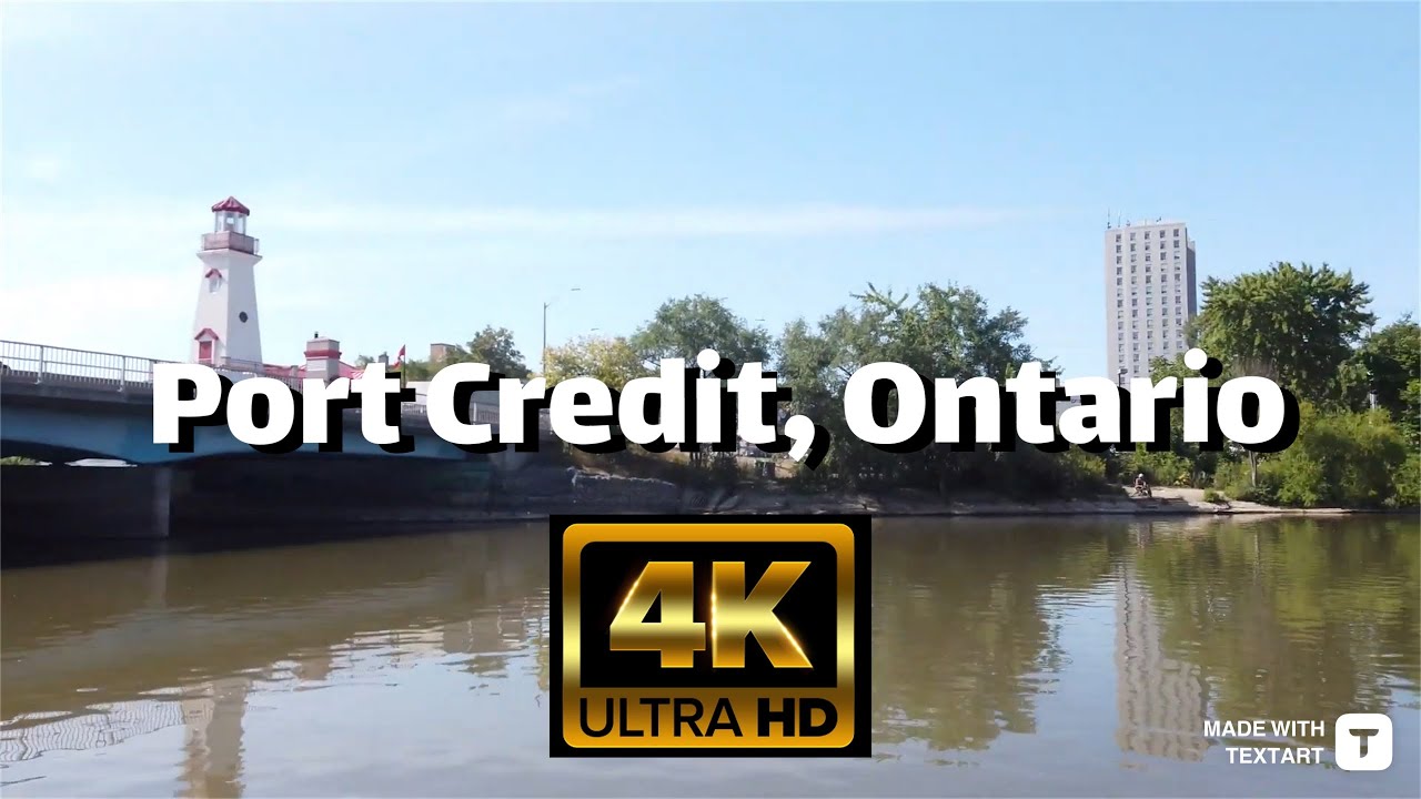 【4K】Port Credit, Mississauga, Ontario - Day Walk - August 2022