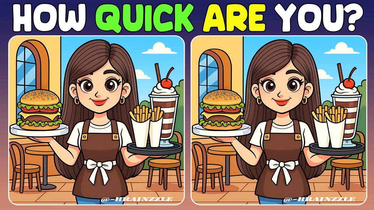 Find 3 Differences in 90 seconds : Increase Brain Activity