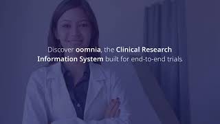 All-in-one clinical trial software: oomnia