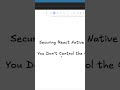 You Don't Control the Client