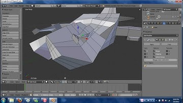 Blender 3D {Chapter 1} [Part 2] ~Modeling a Spaceship~