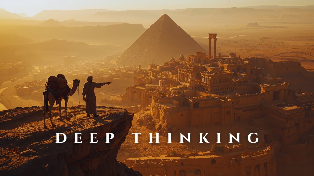 Deep Focus Desert Music for Strategic Thinking & Planning | Intense Work Instrumental