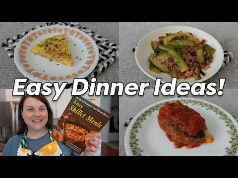 Vintage Skillet Meals: Cooking from a 1970s Cookbook!