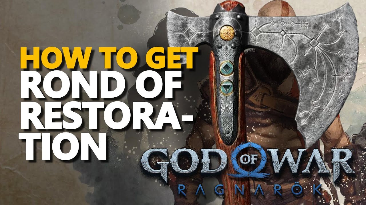 How to get Rond of Restoration God Of War Ragnarok