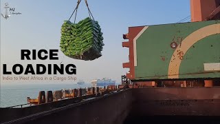 How Rice is Exported from India to West africa in a Cargo Ship - KAKINADA ANCHORAGE