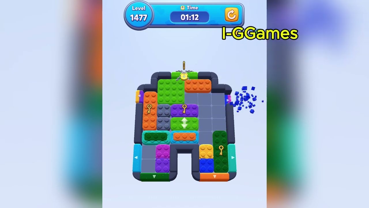 Color Block Jam Level 1477 - YouTube