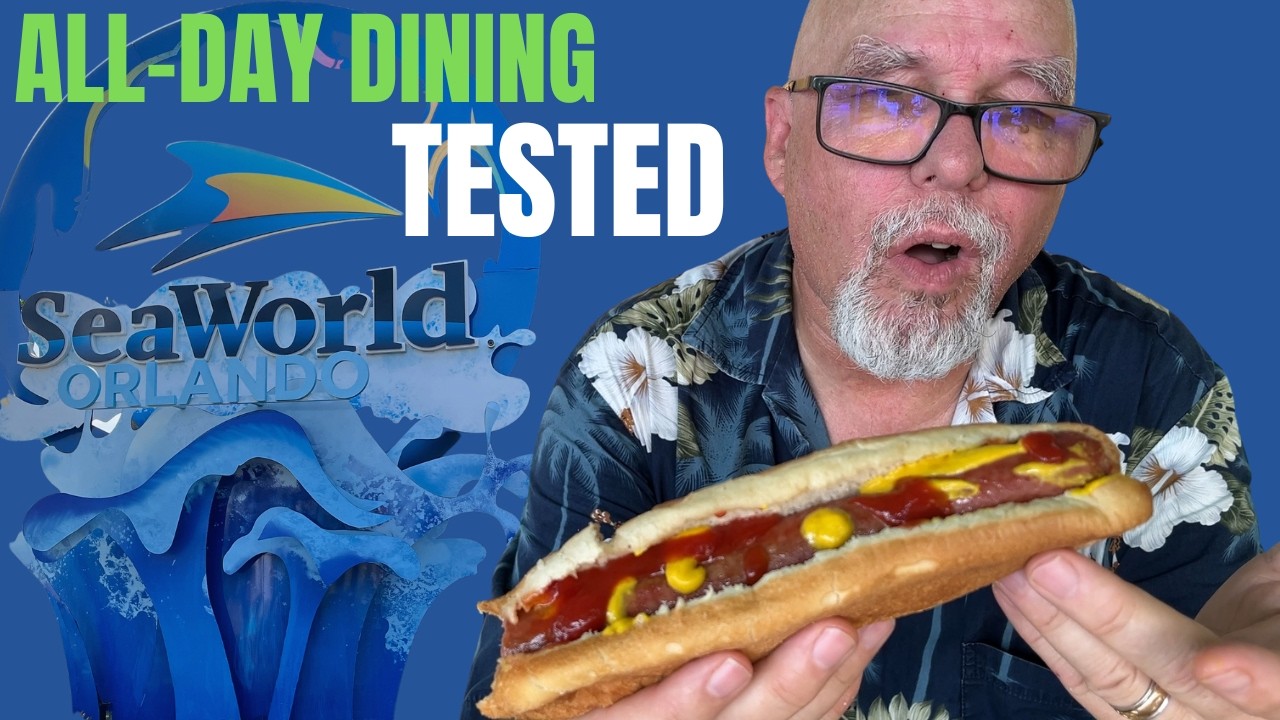 I Tested SeaWorld Orlando's All-Day Dining | Worth It?