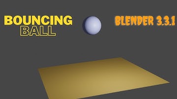 How to make Bouncing Ball in Blender | Satisfying
