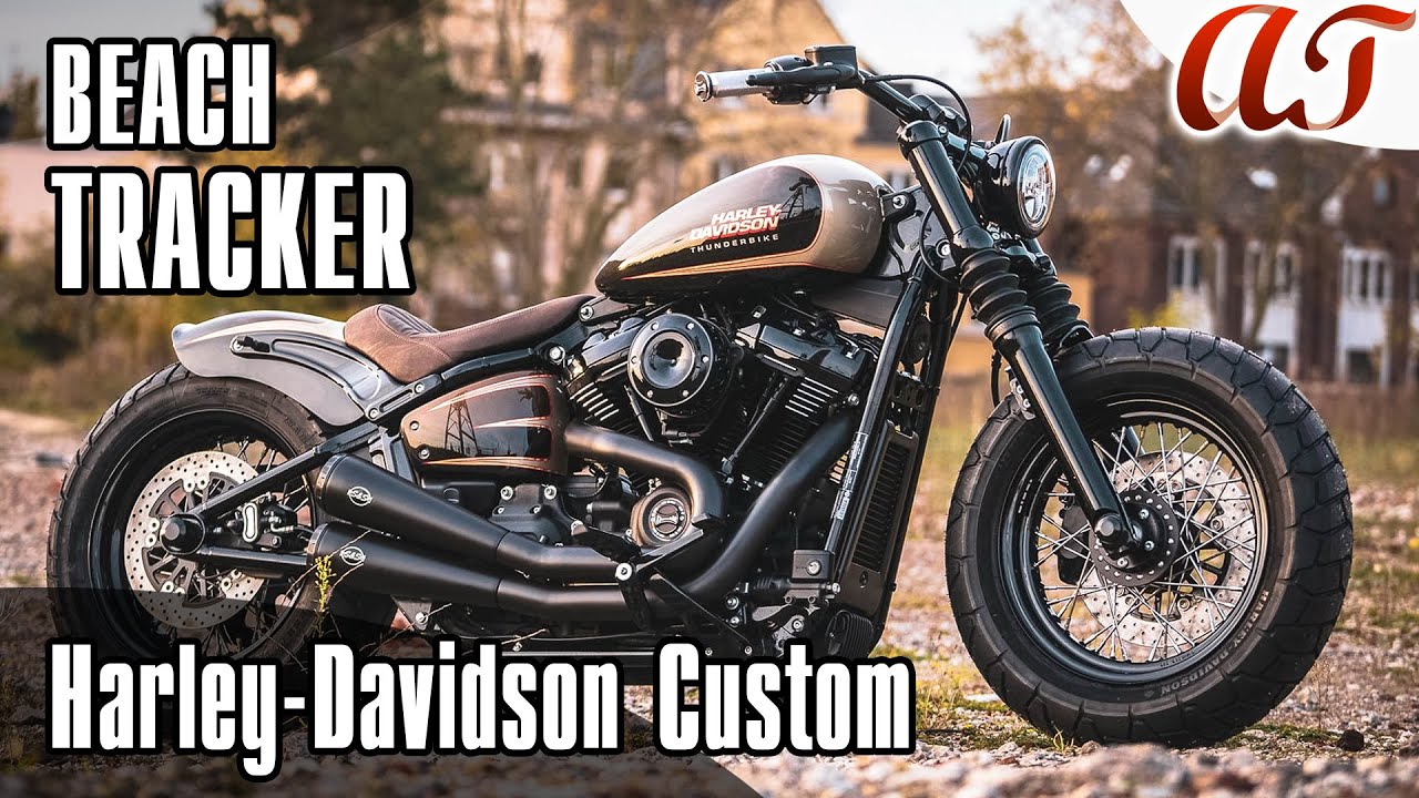 Harley-Davidson STREET BOB Custom: BEACH TRACKER * A&T Design