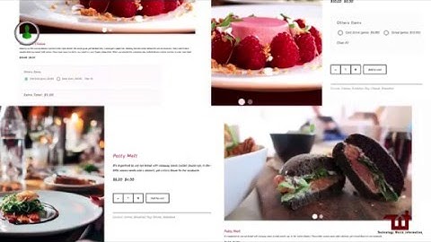 Advanced Restaurant Food and Menu Manager - Promo