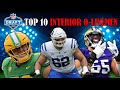 The 10 Best INTERIOR OFFENSIVE LINEMEN In The 2024 NFL Draft I Pre-Combine Big Board
