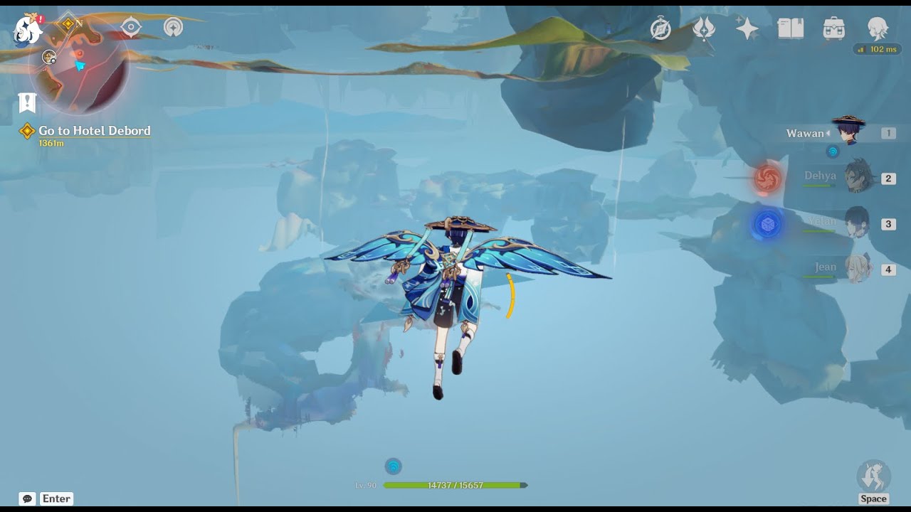 Fontaine Botanical Blue Glitch セット New 4.0 Under the Map Glitch