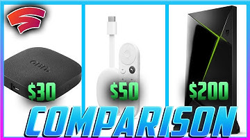 The Best Android TV Box For Google Stadia! Shield Tv Pro Vs Walmart Onn Vs Chromecast Google TV!