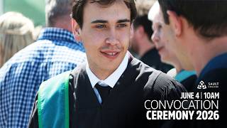 Sault College Convocation - Spring 2026, Ceremony 2 - June 4, 10:00 am