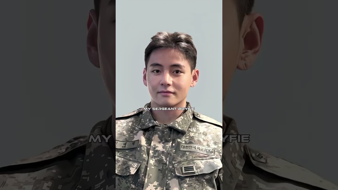 Sergeant Taehyung 💜😍😭 His body 🫣 
