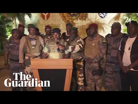 Gabonese military officers declare coup on national TV