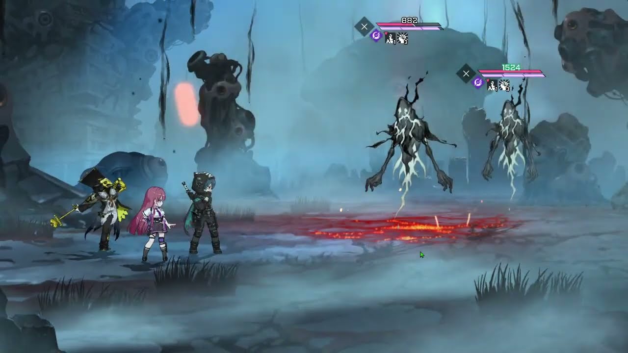 Luke Chapter 7 HARD gameplay | Chaos Zero Nightmare CZN