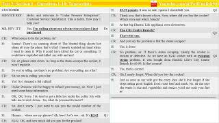 IELTS Listening TESTS: (TRANSCRIPTS) Test 3 - Section 1