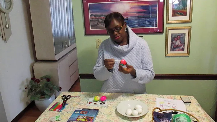MVI 0110 Dying Easter Eggs