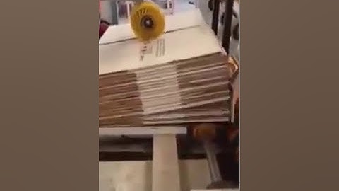 YF series auto folder gluer with strapping machine