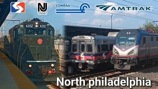 Railfanning North Philadelphia Station