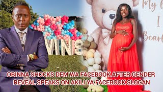 OBINNA SHOCKS DEM WA FACEBOOK AFTER GENDER REVEAL SPEAKS ON AKILI YA FACEBOOK INSULTS