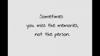 I made this video back when we first stopped talking. don???t really
miss him anymore though. he???s kind of a jerk and found some better
friends. still fe...