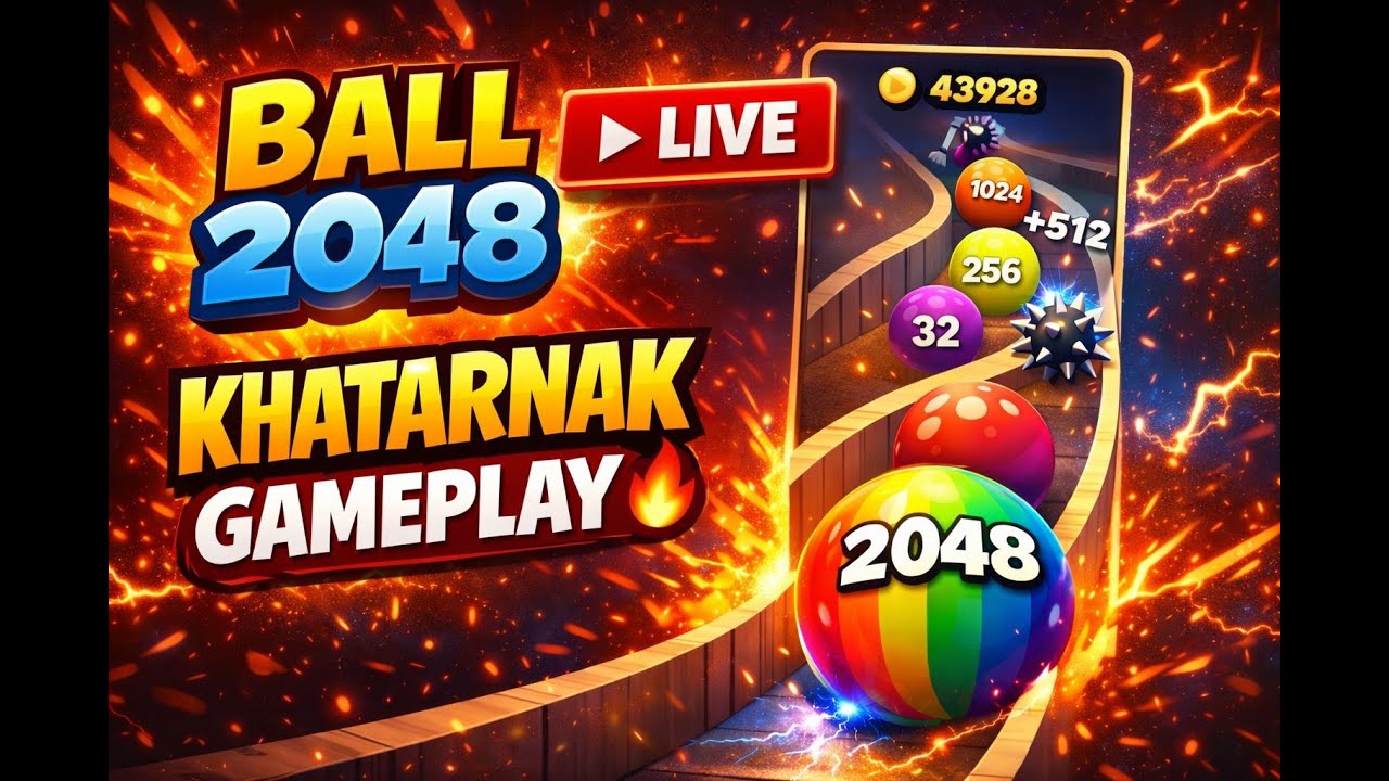 Ball Run 2048🏀 Impossible World Record Live🤯Ball Run Live part 8